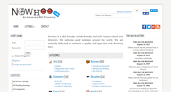 Desktop Screenshot of nowhoo.com